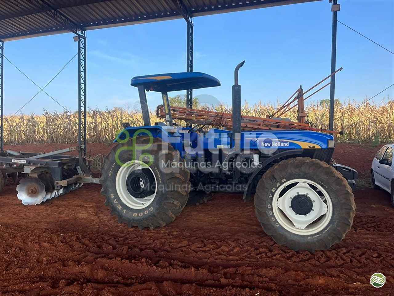 TRATOR NEW HOLLAND NEW 7630 Tração 4x4 Futuro Máquinas ITAJAI SANTA CATARINA SC